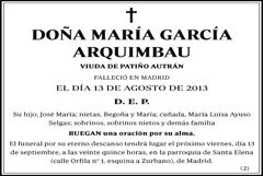 María García Arquimbau